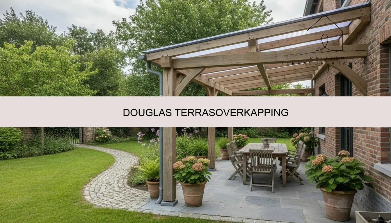 Douglas terrasoverkapping kopen: prijzen & advies