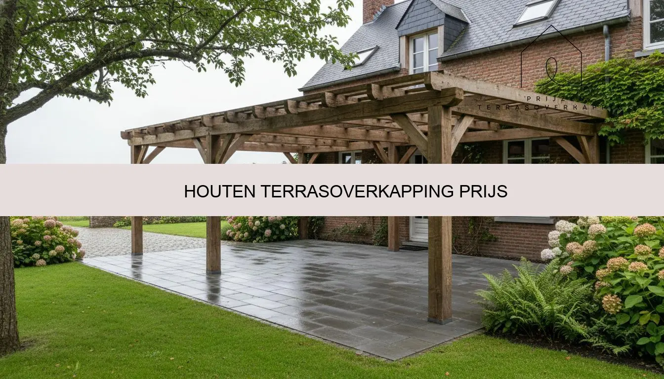 Houten terrasoverkapping prijs: bereken & bespaar