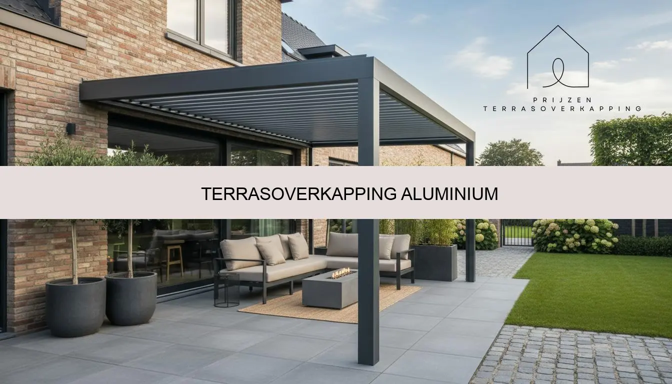 Terrasoverkapping aluminium: duurzaam, op maat & offerte