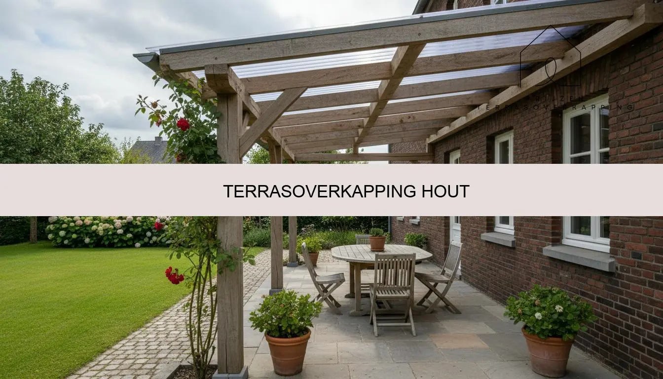 Terrasoverkapping hout op maat: vergelijk & kies slim
