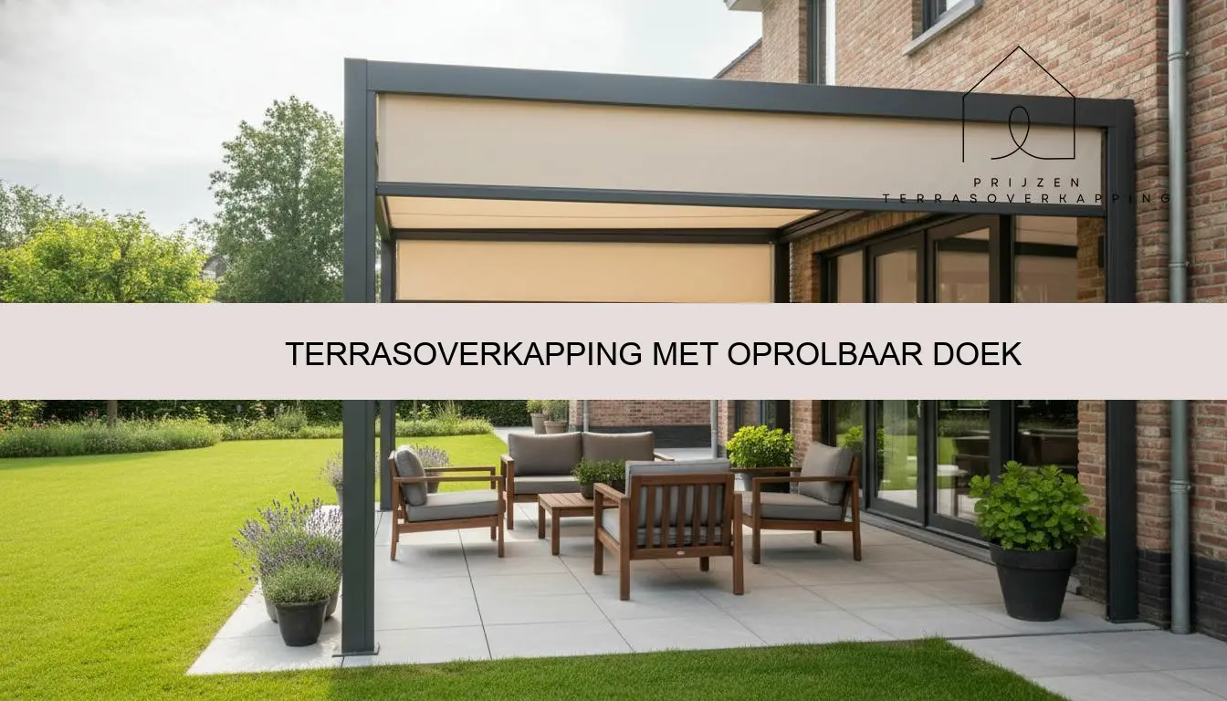 Terrasoverkapping met oprolbaar doek: flexibel comfort