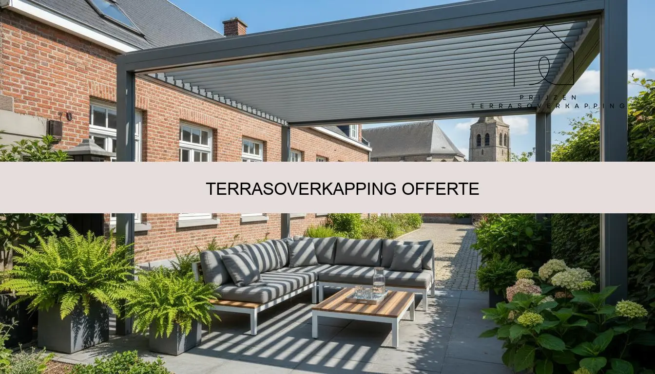Terrasoverkapping offerte op maat: snel & transparant