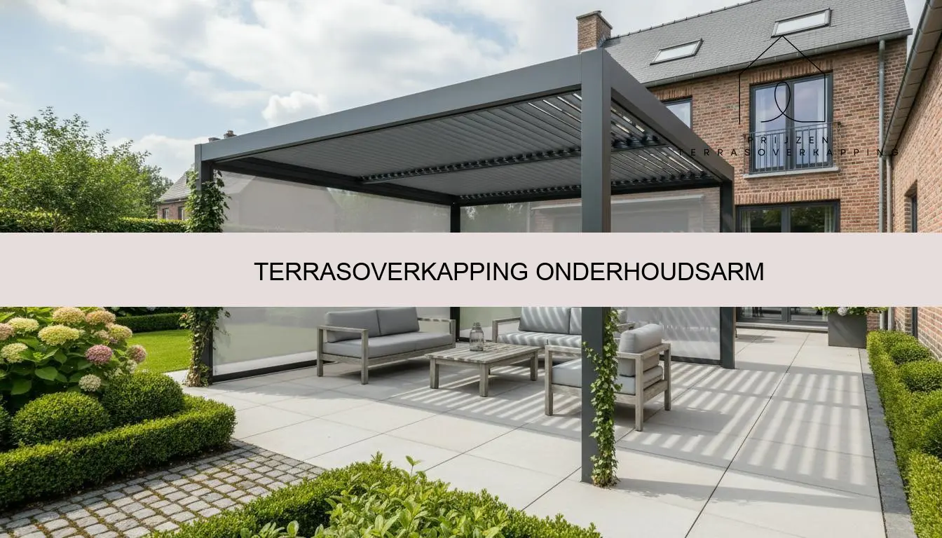 Onderhoudsarme terrasoverkapping: opties, prijzen & tips